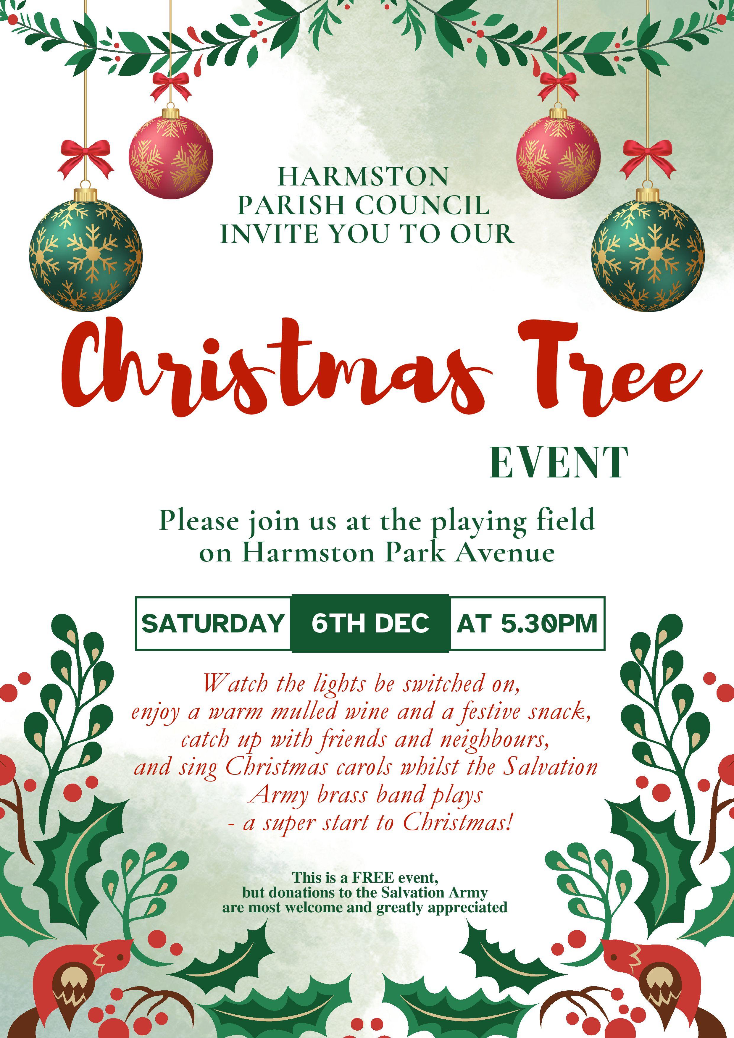 2025 Christmas event poster