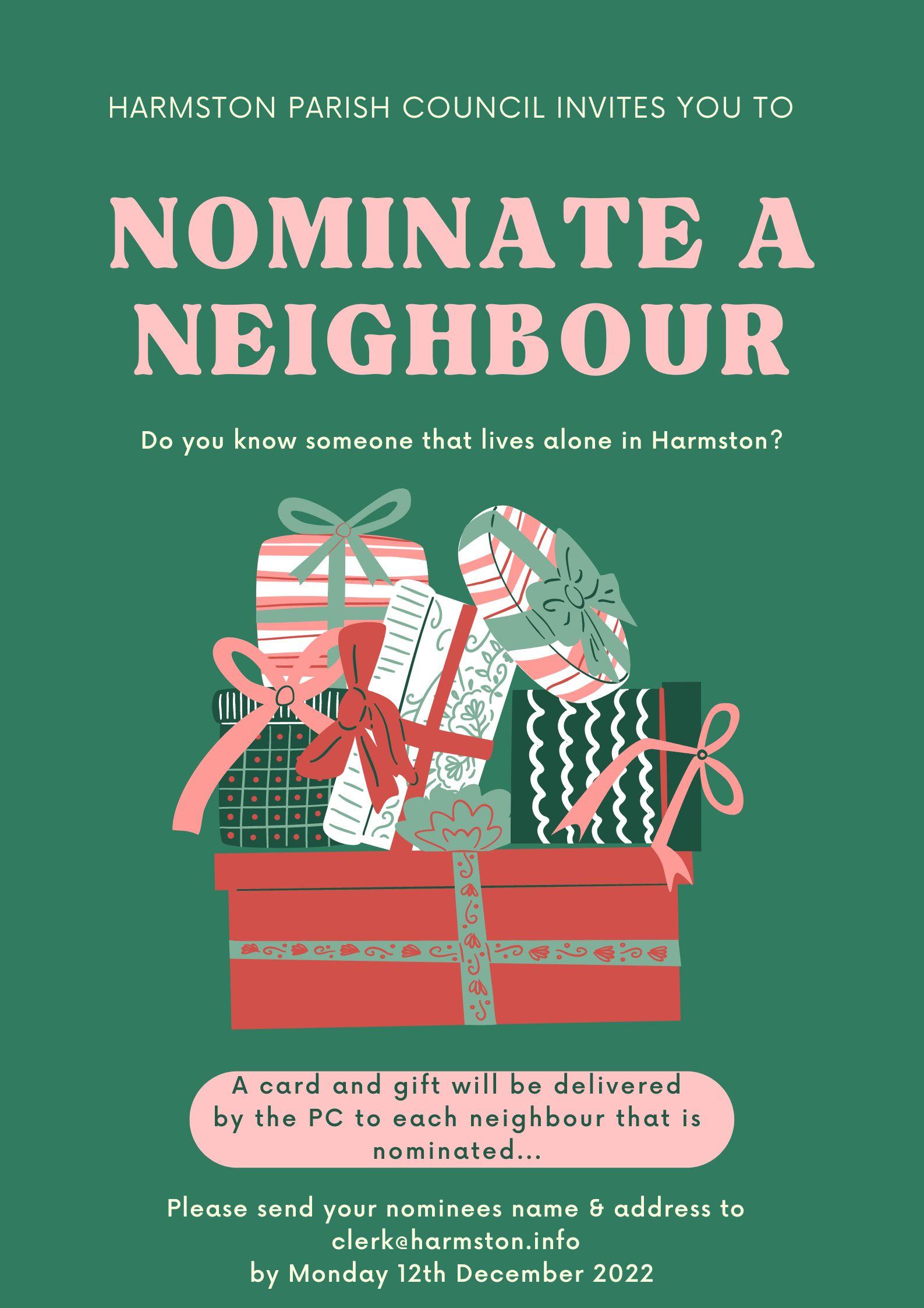 Nominate a Neighbour